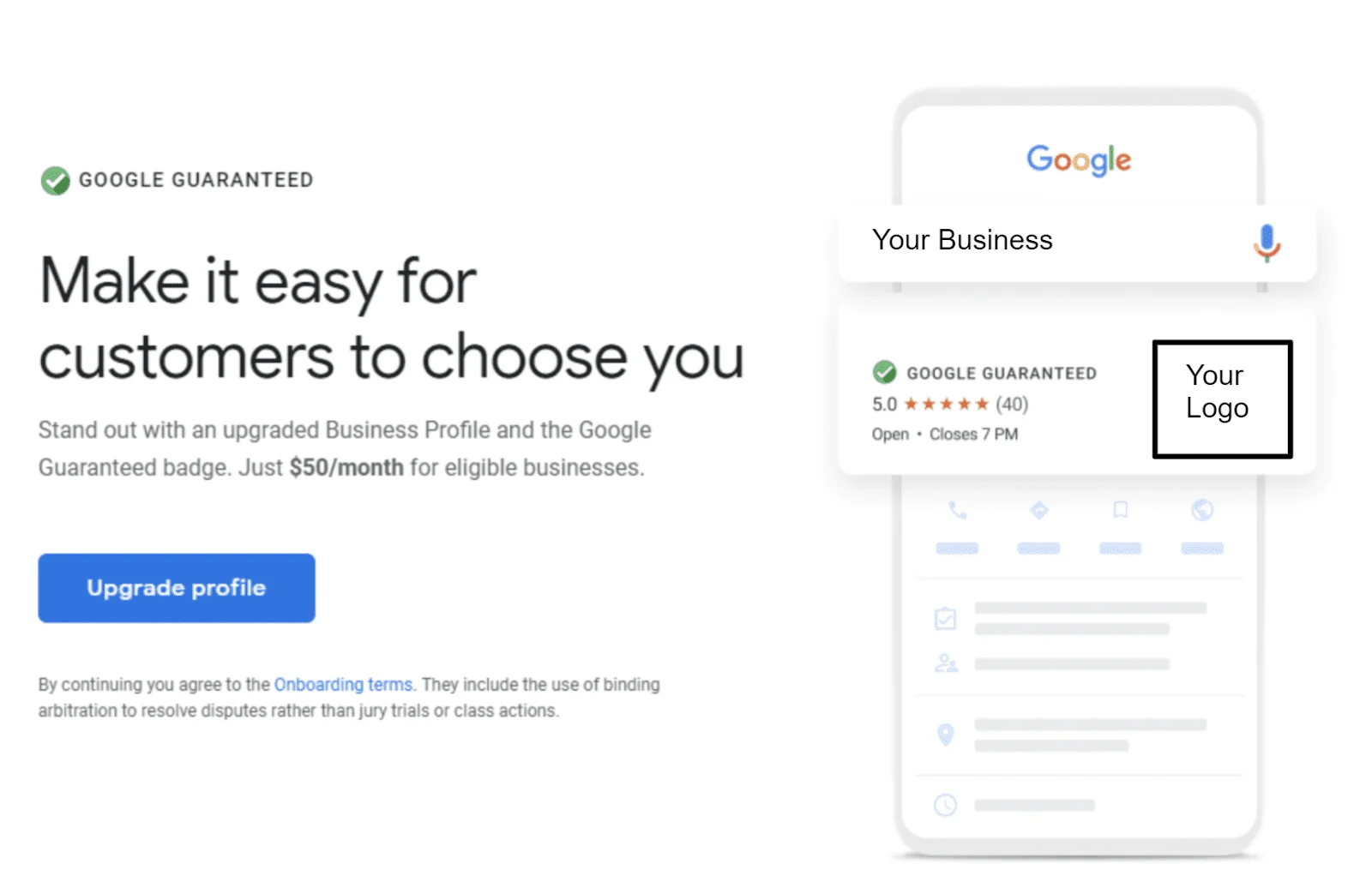 Google will soon start offering ‘upgraded’ GMB profile with Google Guaranteed badge for $50 per month