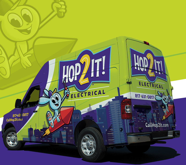 Hop2It Electrical, Van